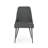 Milin Modern Dining Chairs Set of 2, Iron Legs & Curved Backrest-332688528-332688494