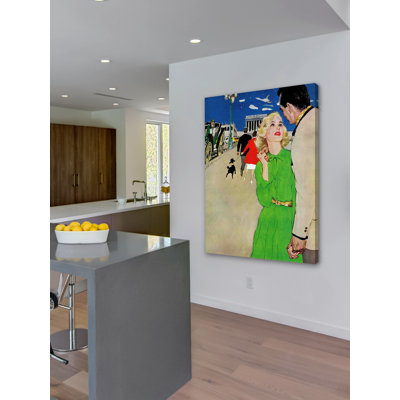 «Fugitive from Romance», reproduction sur toile tendue
