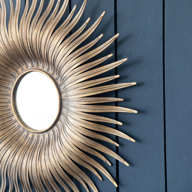Miroir mural 28,5 po Sunburst