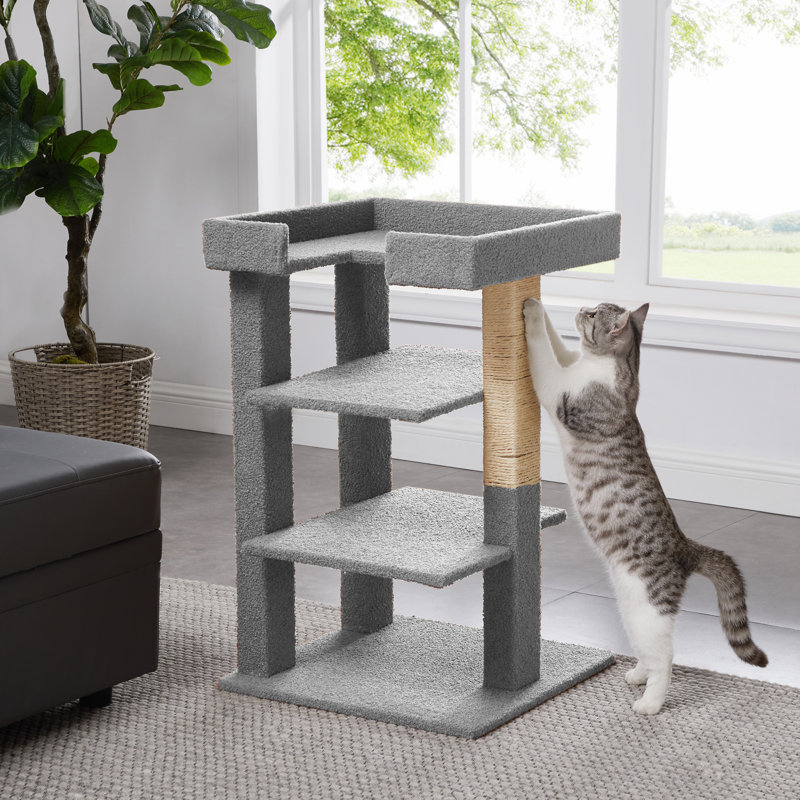 Perchoir pour chat Aletse, Gris