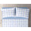 Ensemble de 2 taies d'oreiller pour chambre d'invités 100% coton à imprimé géométrique-93579578-93579580