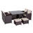 Ingalill 8 Seater Dining Set with Cushions-28666574