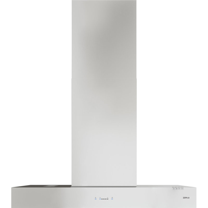 Hotte murale convertible en acier inoxydable 30 pouces 600 CFM Core Core Groove