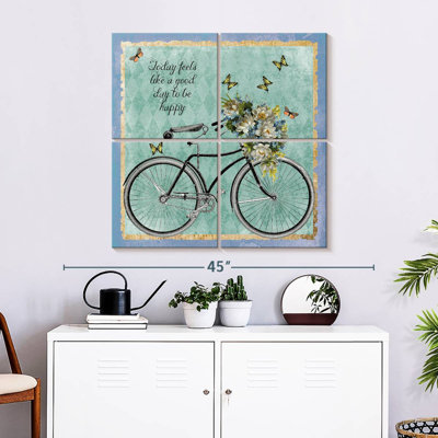 Tergel Vintage Bike Floral