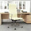 Office Chair with Aluminum Frame and Base, Swivel Conference Room Chair