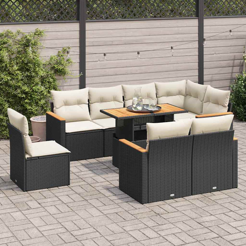 Ensemble de canapé de jardin Vidaxl