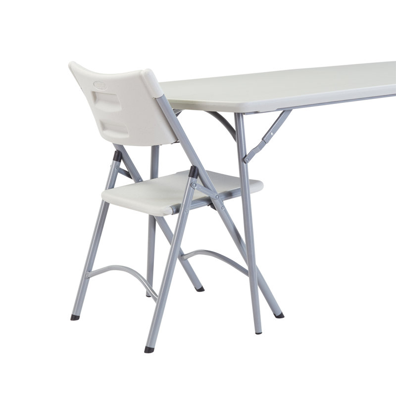 Speckled Grey 6-Foot Heavy Duty Fold-in-Half Banquet Table