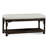 Summer Retreat Wicker Shelf Storage Bench-71425197-71425234