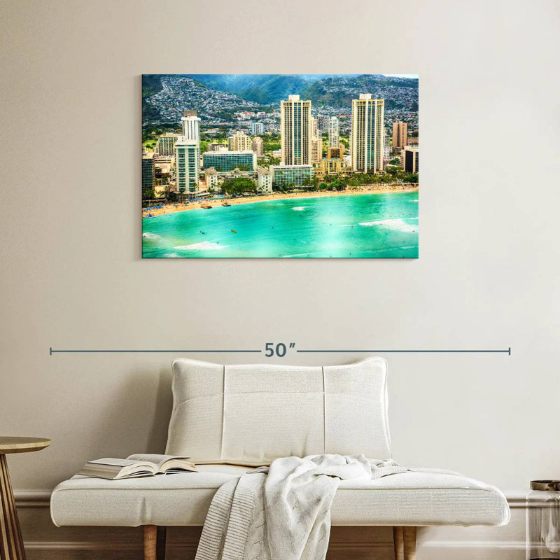 Gillard Waikiki Beach, H 24 po x l 36 po