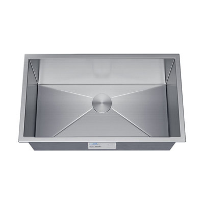 33'' L Single Bowl Stainless Steel Kitchen Sink