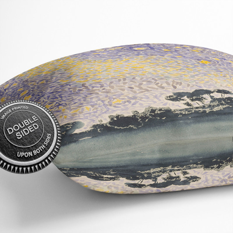 Landscape With Stars Vol.2 Square Throw Cushion, 55cm H x 55cm W x 20cm D