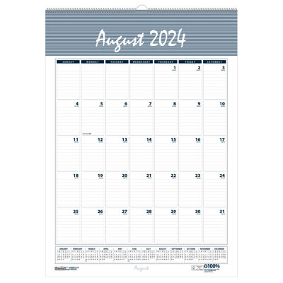 Bar Harbour Academic Wall Calendar