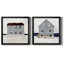 Beach Hut I Beach Hut I - ensemble de 2 cadres photo-1851214667-1856808803-1856831382