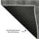 Premium Machine Washable Cerrito AMF548 Gray Rug