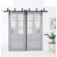 Dalle de porte standard en bois manufacturé massif Veregio-75674572-75674584