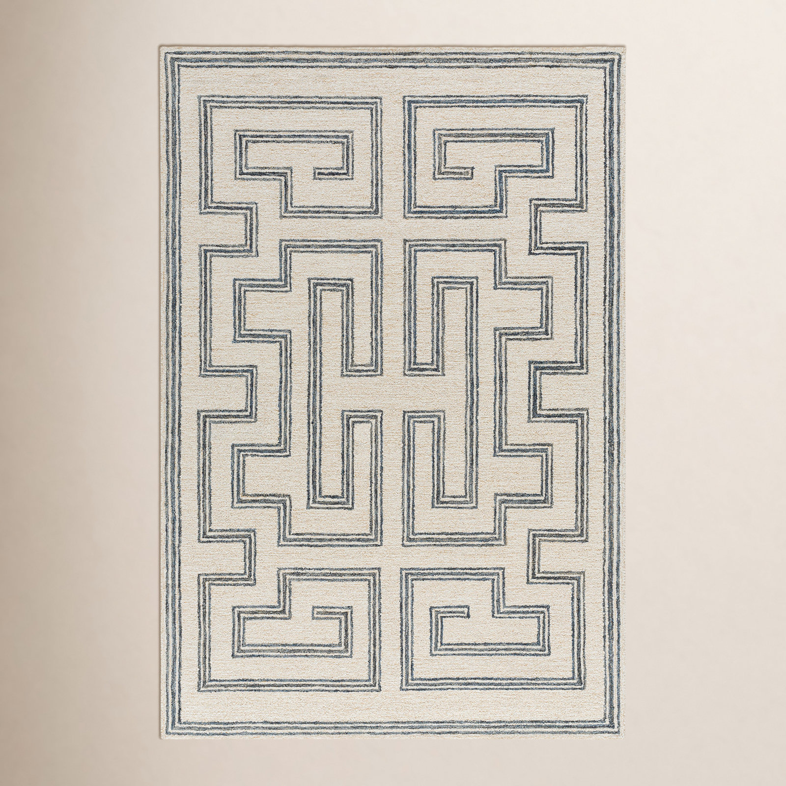 Desiree Hand-Tufted Geometric Rug, Rectangle 8' x 10'