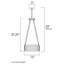 Lustre tambour 3 lumières Langton-1443508826