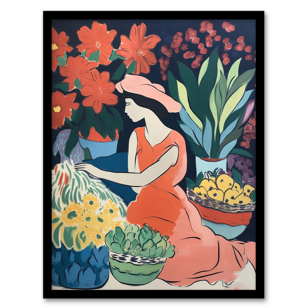 Ackerley The Market by Sylvia - Single Picture Frame Art Prints