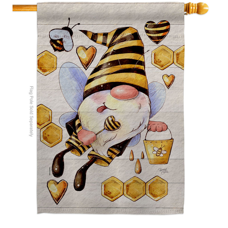 Double Sided 40'' H x 28'' W Polyester House Flag