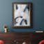 Indigo Imprint II - peinture sur toile encadrée-1675658591