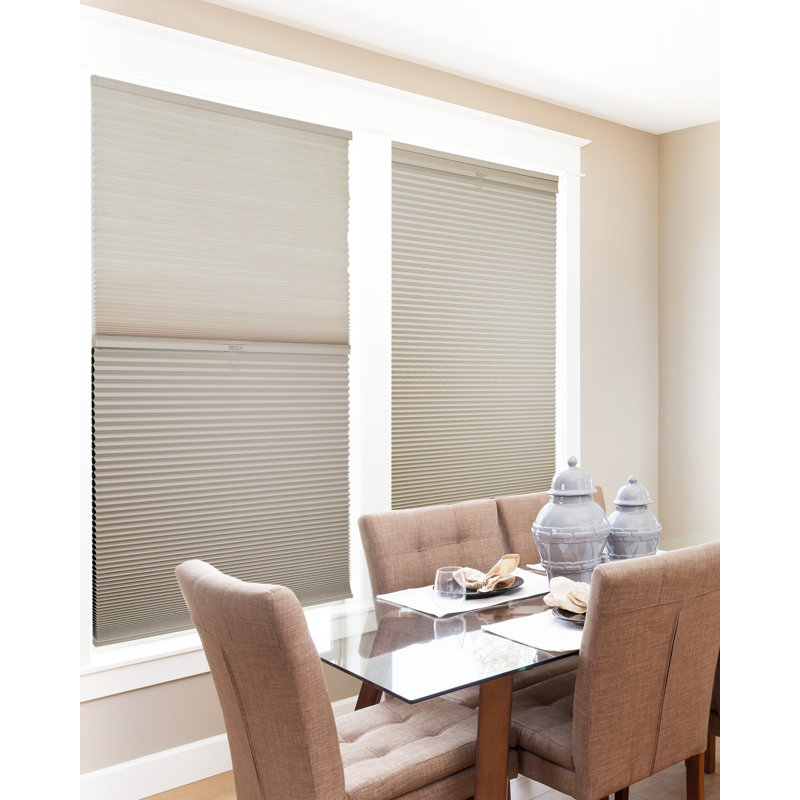 Custom Cellular DNN Cordless Blackout Cellular Shade, 23.25"W x 48"L, Tan