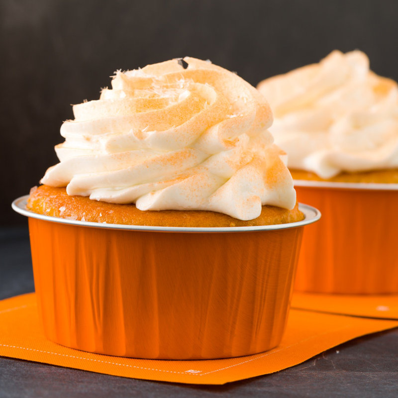 Restaurantware with Lid, Orange