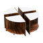 Versatile Industrial Coffee Table with Stylish Design and Ample Storage-1148612128-1148612131