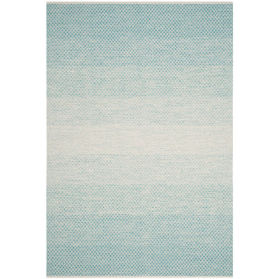 Cayman Hand Woven Cotton Geometric Rug