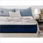 Matelas, matelas hybride à ressorts ensachés en mousse viscoélastique de 10 pouces | Bleu foncé | Mousse et ressort-1014150552