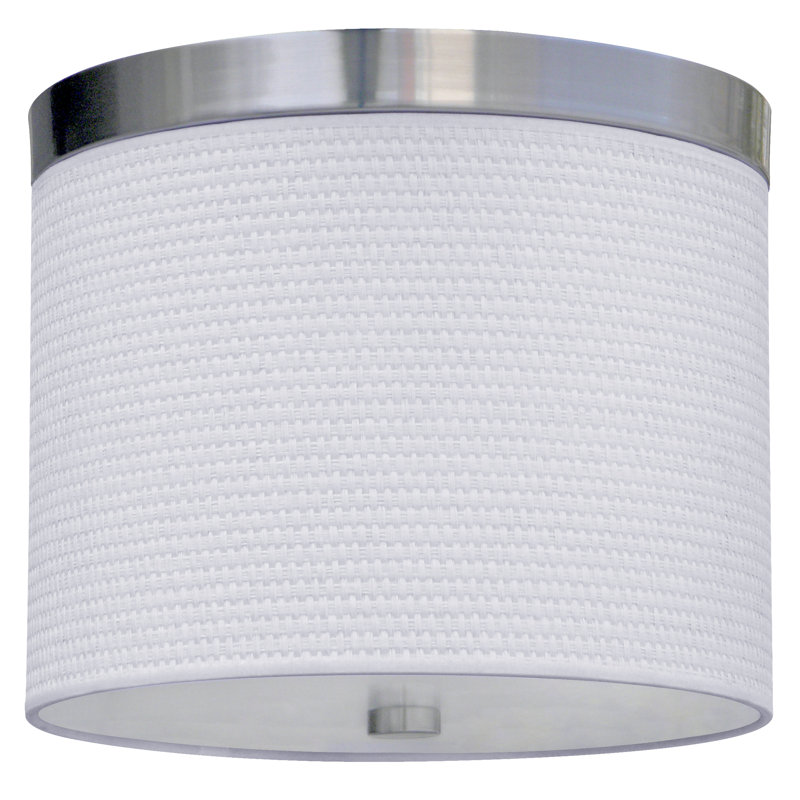Penny Fabric Flush Mount