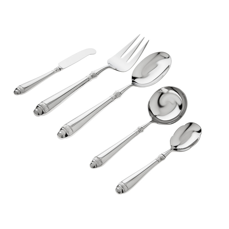 Renaissance 5 - Piece Stainless Steel Hostess Set
