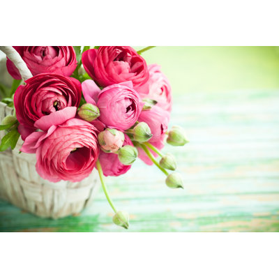 Flower by Sarsmis - Wrapped Canvas Print