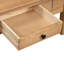 Table basse simple avec rangement en bois massif Arold-820307309