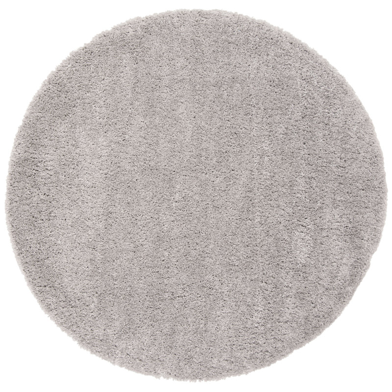Sador Shag 800 Performance Solid Color Rug, Round 4'