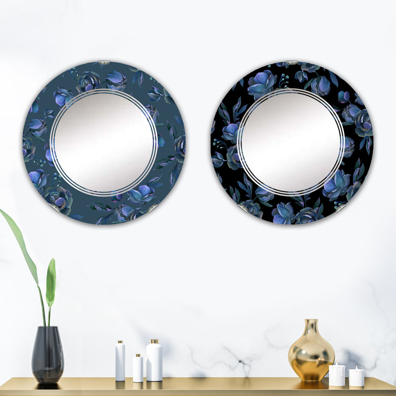 Ensemble de 2 miroirs sans cadre