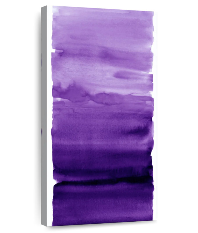 Mélange de mauve, H 24 po x l 12 po