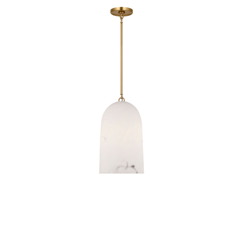 Savina Pendant, Burnished Brass, 72.88" H x 18.13" W x 18.13" D