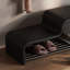 Banc à chaussures en cuir 39,4 po-107659353