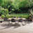 Gustawa Dining Chairs - Modern Stackable Plastic Chairs with Iron Legs & Padded Cushion - Set of 4 Kitchen & Dining Room Chairs-65771807