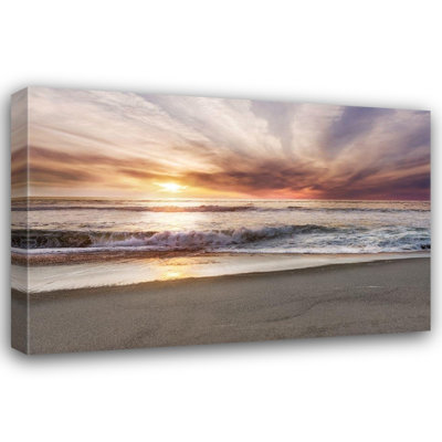 ArtDirect Delimont, Danita Gallery Wrapped Canvas Art Titled: Point Reyes