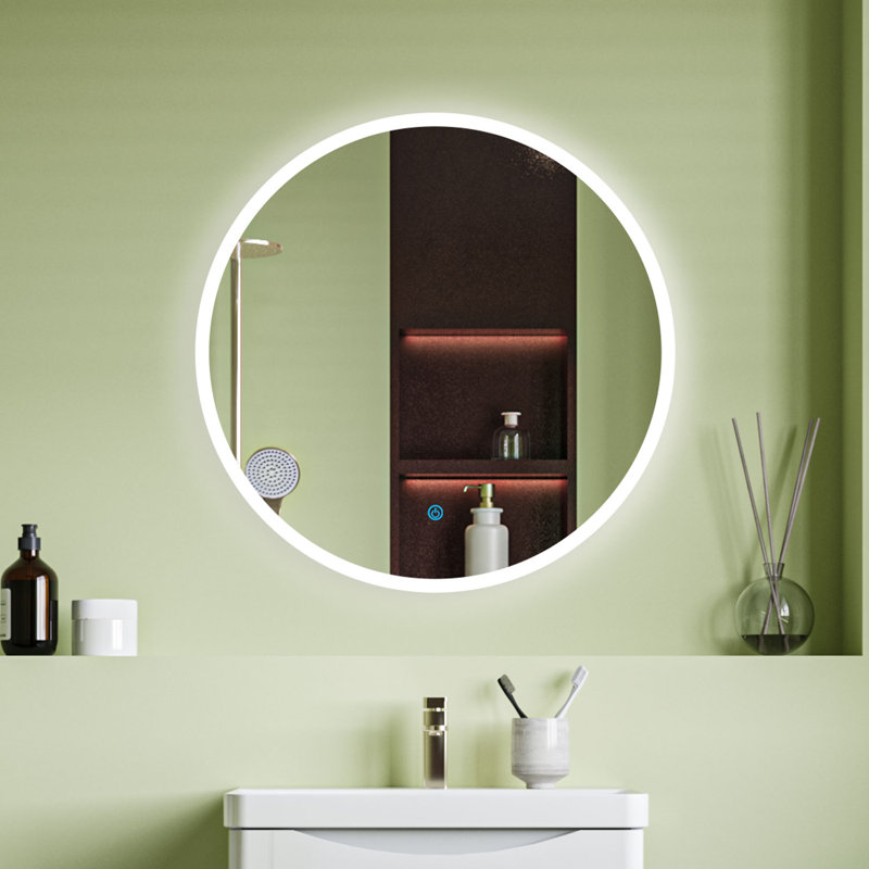 Maxine Round Mirror, 80 cm x 80 cm