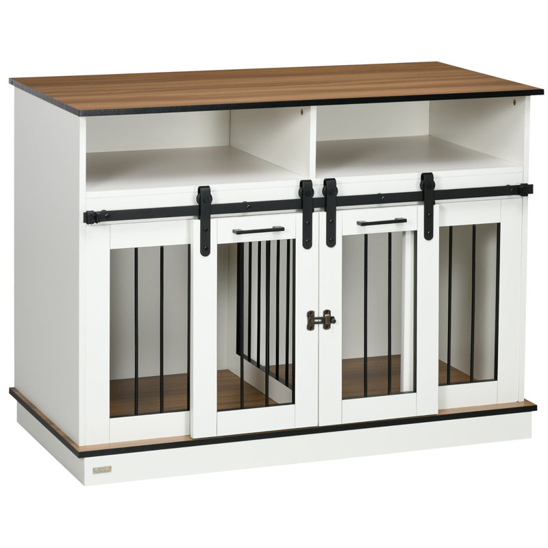 Furniture Style Crate with 2 Doors