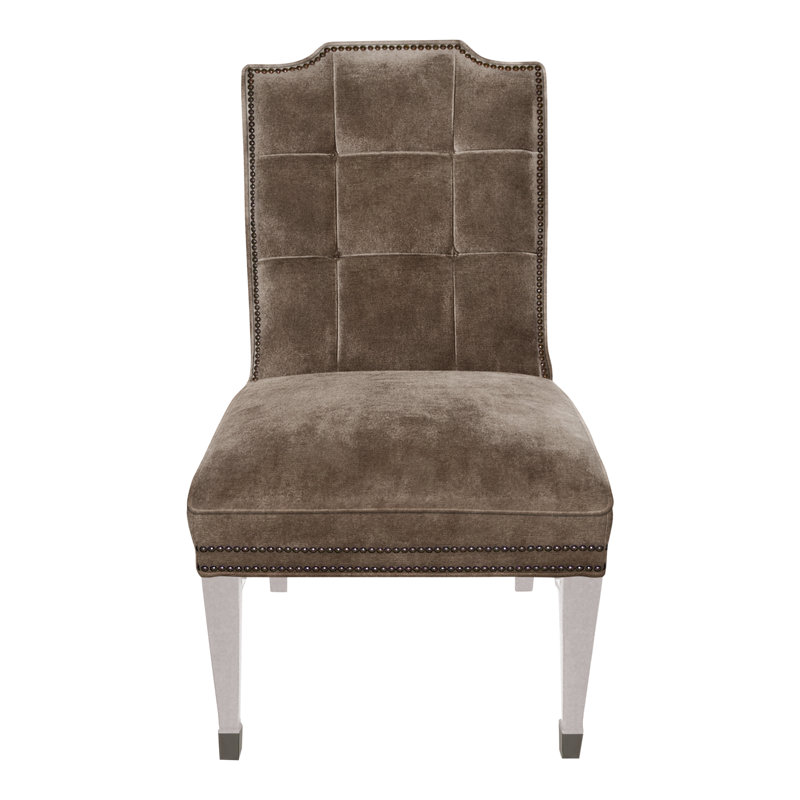 Chaise d'appoint Michael Weiss Travis, Oui, Terre Nadia, Gris tourterelle