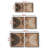 Elegant Decorative Canvas Paintings (2 Pieces), 15.8 x 15.8 Inches Each | 100% Canvas with 100% Wooden Frame | Perfect for Living Room or Bedroom Decor, Eye-Catching Art for Modern Spaces-1833026878