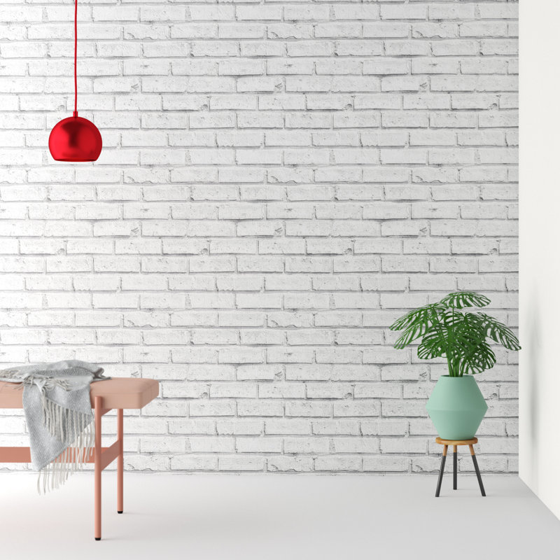 Rouleau de papier peint Delania, Blanc