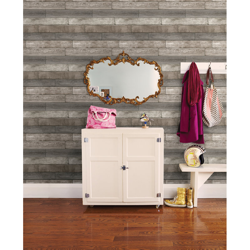 Galbaugh 33' x 20.5" Wood Wallpaper