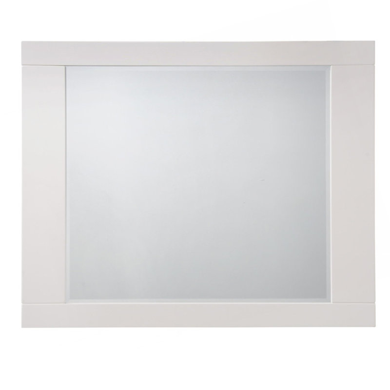 Miroir à finition brillante blanche Naima II