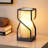 Burdena Metal Touch Control Table Lamp with USB and Bulb Included-110098112