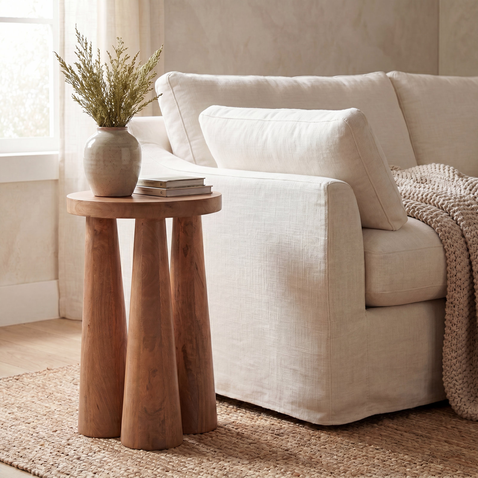 End Table, Honey