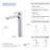 Tender Vessel Sink Faucet Single-handle Bathroom Faucet with Drain Assembly